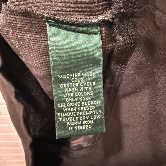 Lauren Ralph Lauren Active Aztec Southwest Thermal Cowl Neck Sweatshirt Top Med - Picture 9 of 13